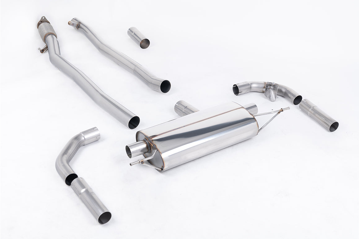 Mercedes A35 AMG (Non GPF Models) - Resonated &amp; Valved Cat-Back Exhaust - Uses OE Trims