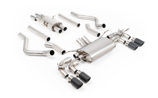 Land Rover Defender 130 5.0 V8 - Resonated Valved OPF/GPF Back System with Carbon Trims