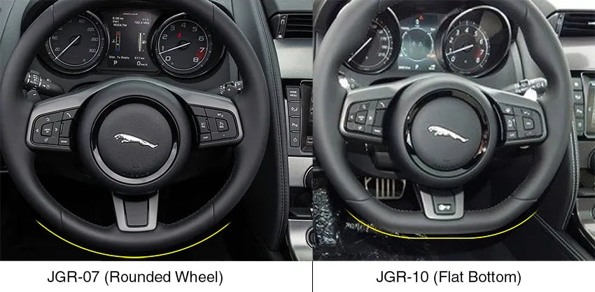 Embellecedor del volante del Jaguar F-Type R: fibra de carbono