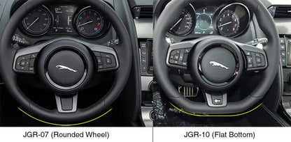 Embellecedor del volante del Jaguar F-Type R: fibra de carbono