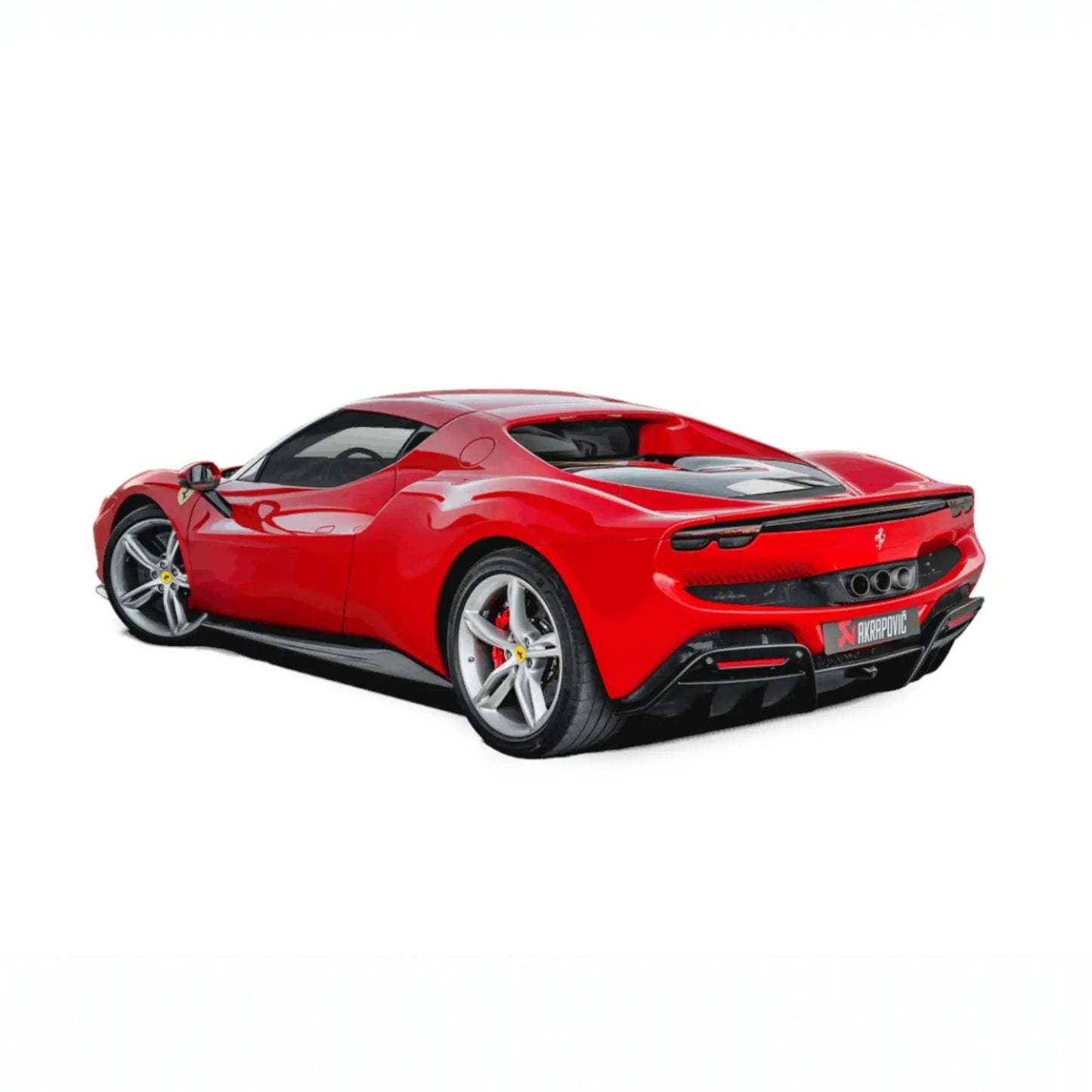 Ferrari 296 GTB | Akrapovic | Slip-On Race Line (Titanium) - TMC Motorsport