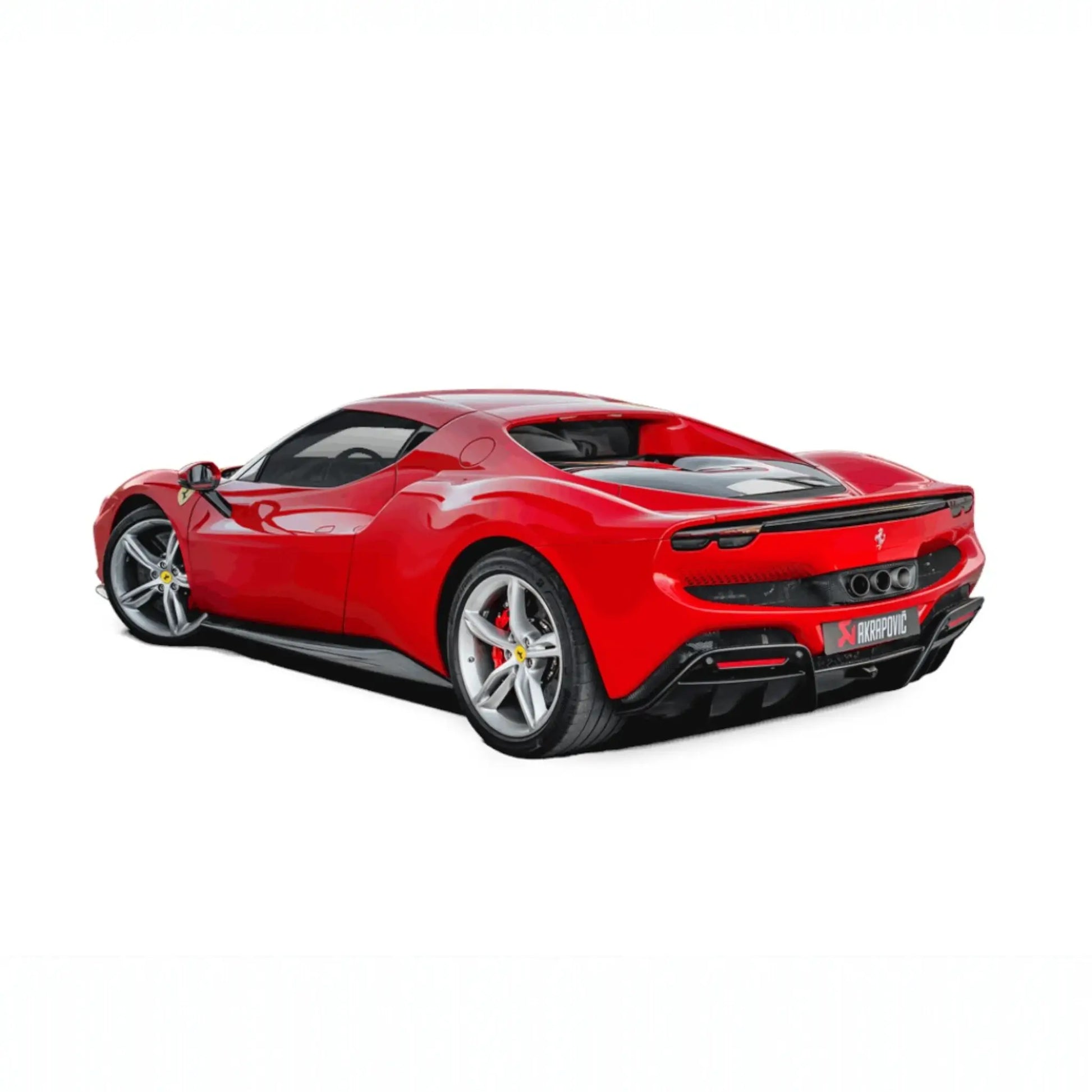 Ferrari 296 GTB | Akrapovic | Slip-On Race Line (Titanium) - TMC Motorsport