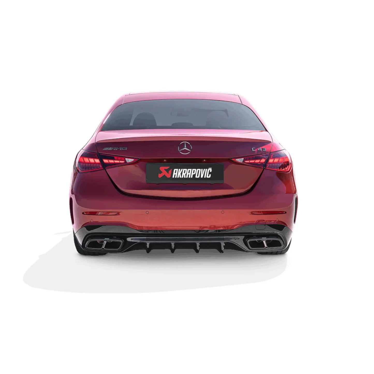 Mercedes-AMG C 43 4MATIC / C 63 S E Performance (W206 / S206) | Akrapovic | Slip-On Line (Titanium)