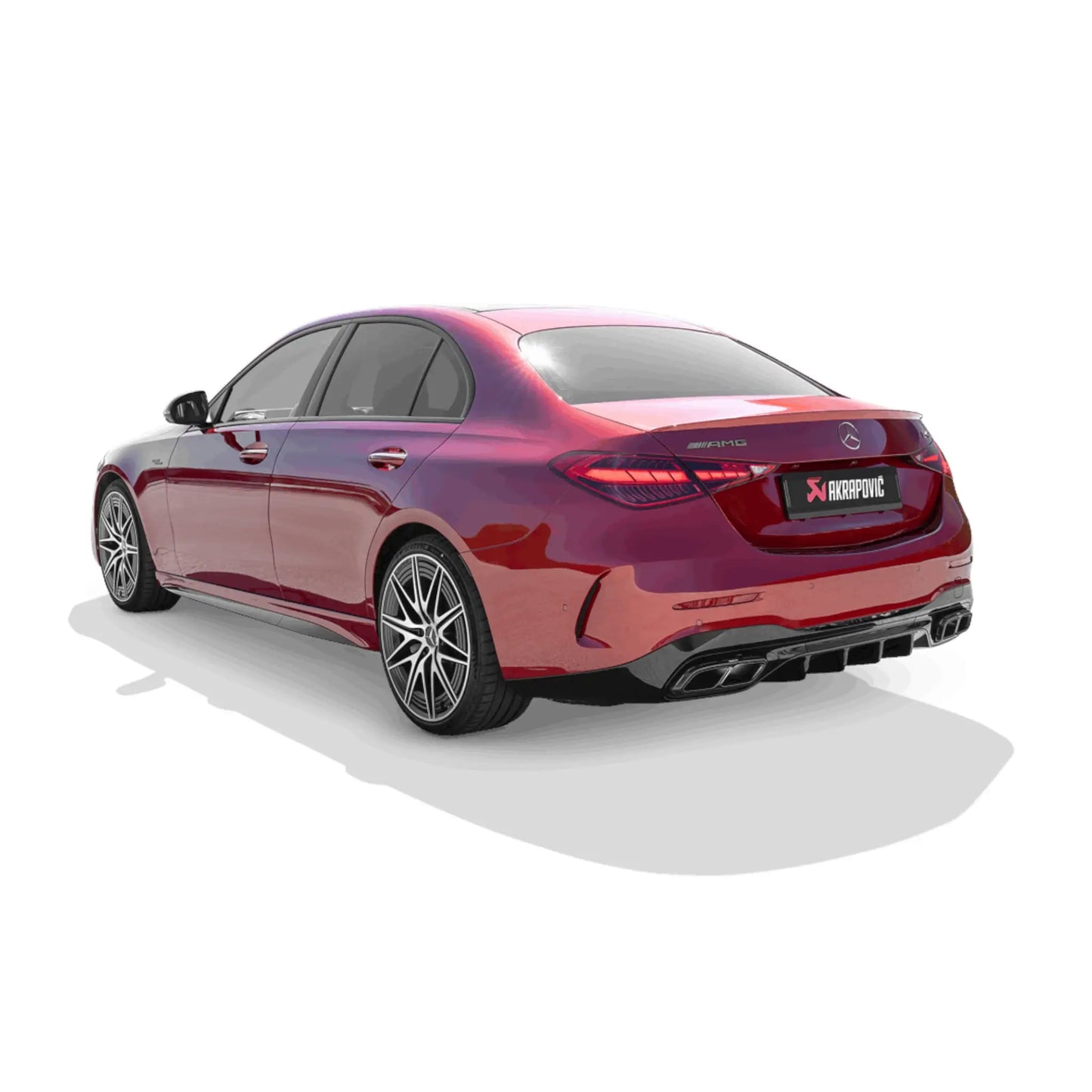 Mercedes-AMG C 43 4MATIC / C 63 S E Performance (W206 / S206) | Akrapovic | Slip-On Line (Titanium)