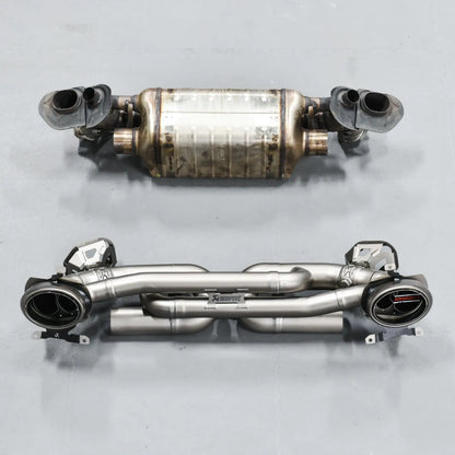 Porsche 911 Carrera / S / GTS / Dakar (992.1) | Akrapovic | Slip-On Race Line (Titanium) - TMC Motorsport