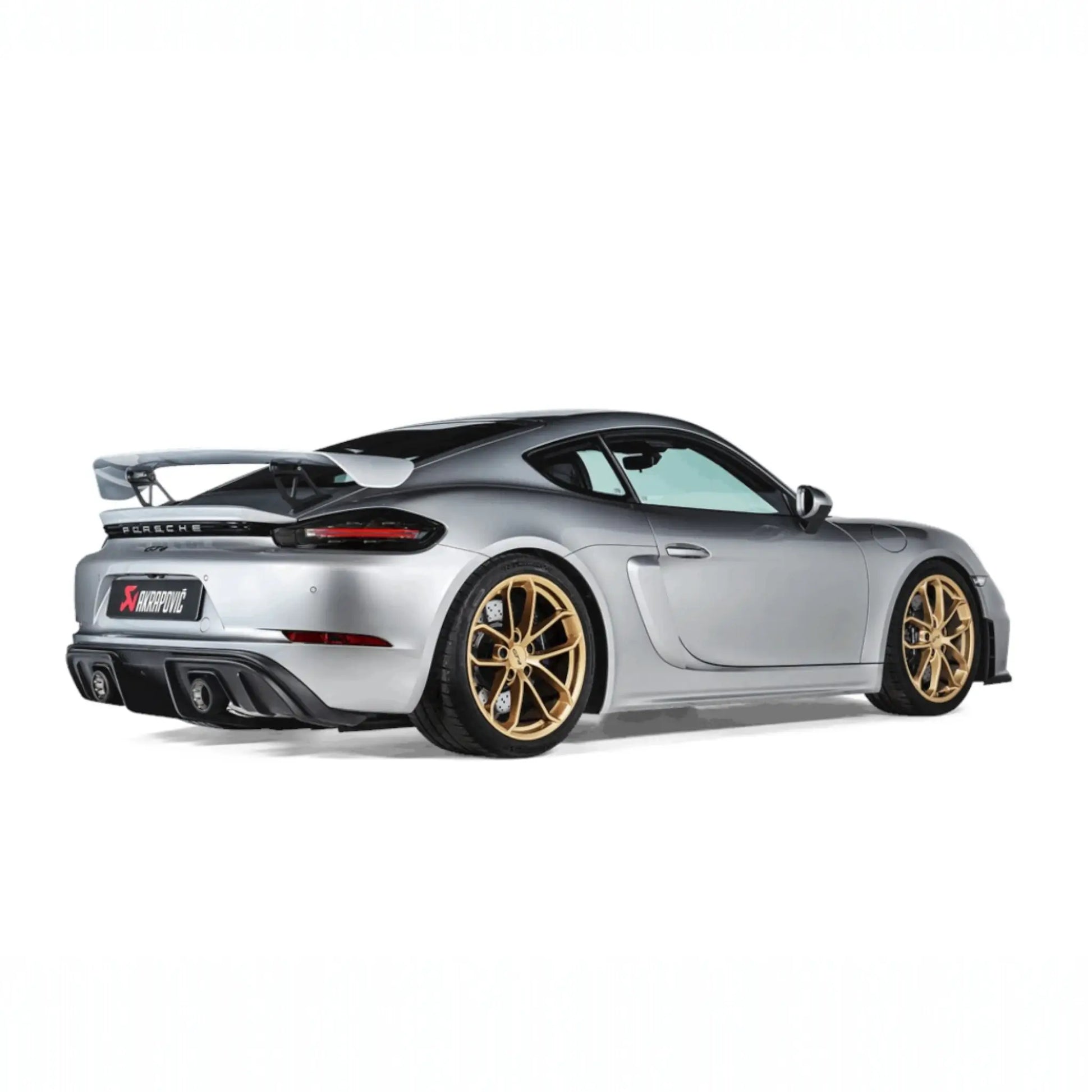 Porsche 718 Cayman GT4 / GTS 4.0 / Boxster GTS 4.0 | 2020 | Akrapovic | Slip-On Race Line (Titanium) - TMC Motorsport