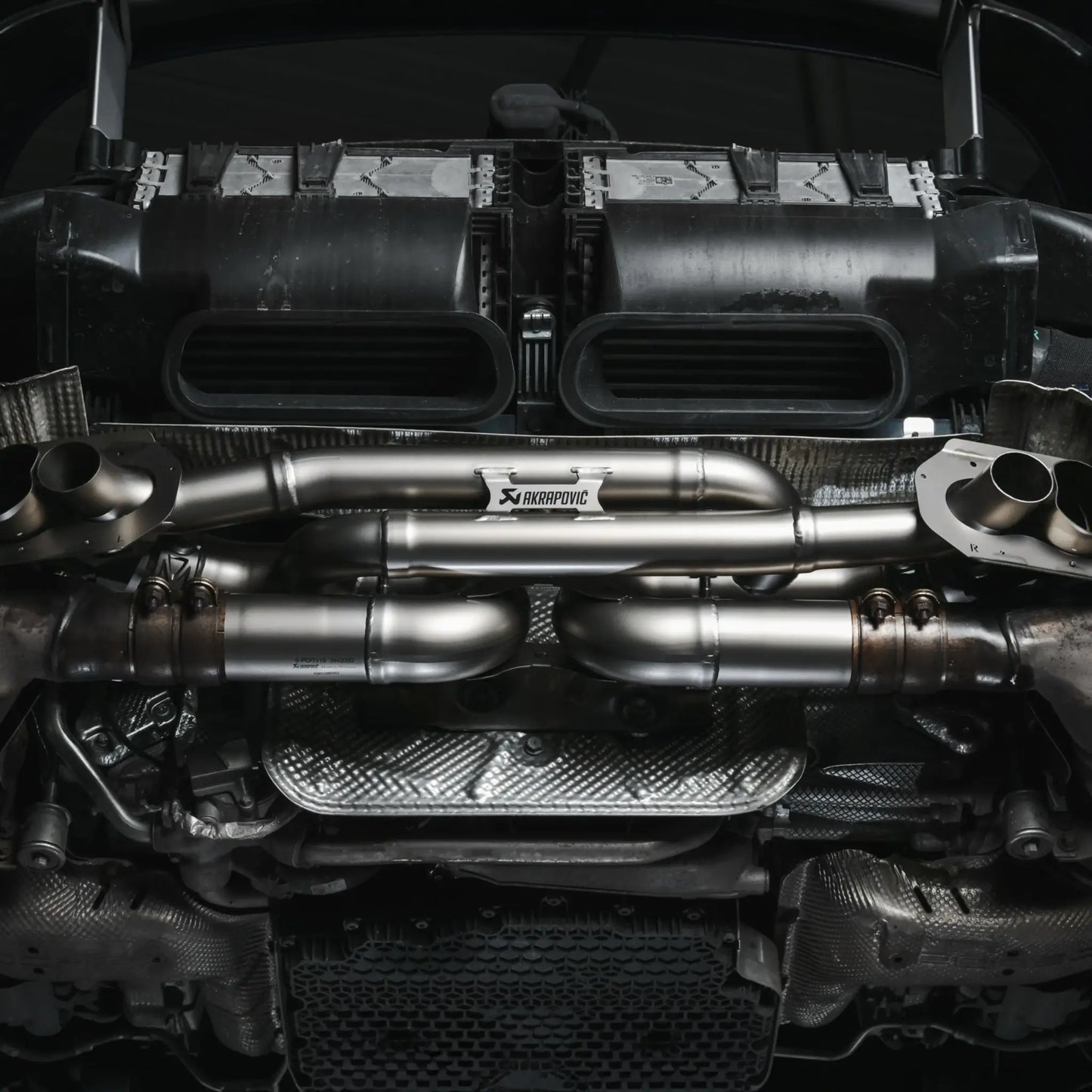 Porsche 911 Turbo / Turbo S / Sport Classic (992.1) | Akrapovic | Slip-On Race Line (Titanium) - TMC Motorsport