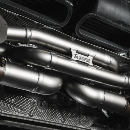 Porsche 911 Turbo / Turbo S / Sport Classic (992.1) | Akrapovic | Slip-On Race Line (Titanium) - TMC Motorsport