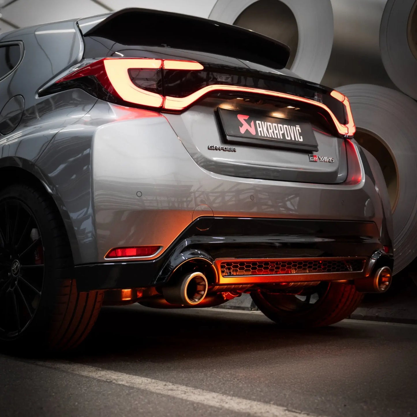 Toyota GR / GRMN Yaris Gen 2 | Akrapovic | Slip-On Race Line (Titanium) - TMC Motorsport