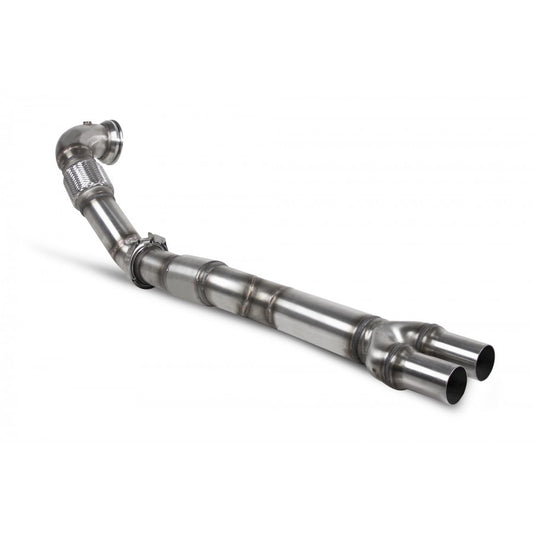 Scorpion Exhausts - Audi TT RS MK2 2009 To 2014 Downpipe With A High Flow Sports Catalyst SAUX077 - TMC Motorsport