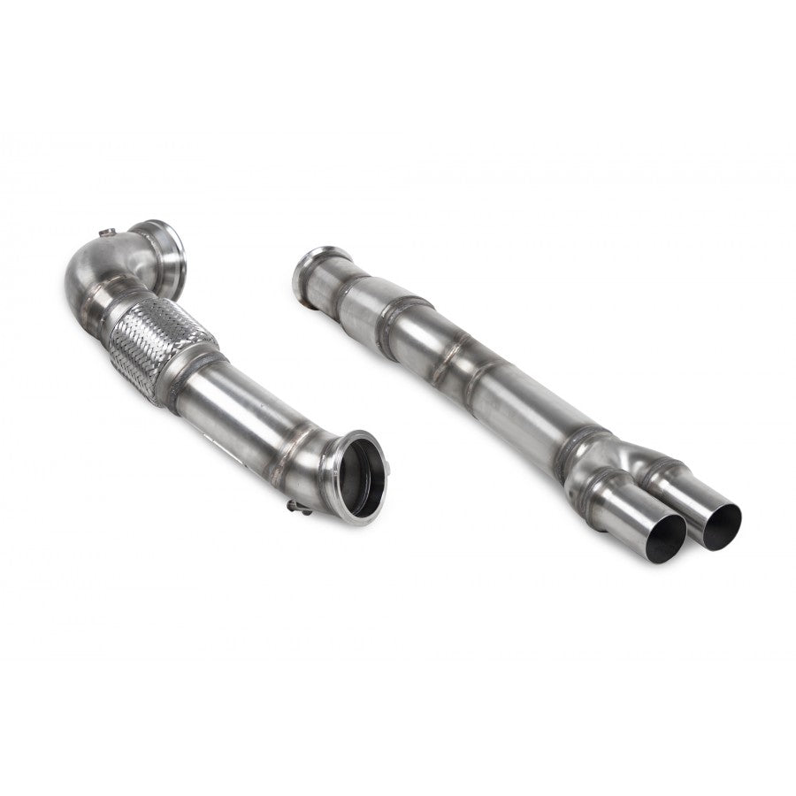 Scorpion Exhausts - Audi TT RS MK2 2009 To 2014 Downpipe With A High Flow Sports Catalyst SAUX077 - TMC Motorsport