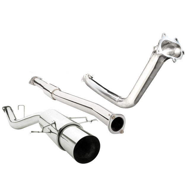 Cobra Sport Subaru Impreza WRX/STI Turbo (01-07) 3" Race Turbo Back Performance Exhaust - TMC Motorsport