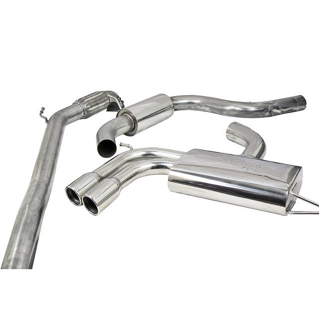 Cobra Sport Seat Leon FR Mk2 1P 2.0 TFSI (06-13) Turbo Back Performance Exhaust - TMC Motorsport