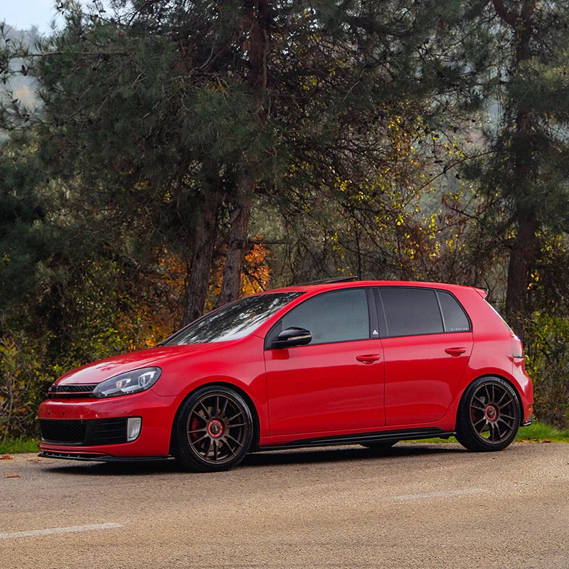 Volkswagen Golf GTI / GTD Mk6 2008-2012 Side Skirts in Gloss Black
