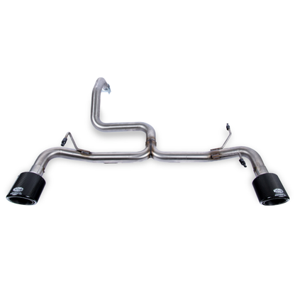 Magneti Marelli Bombardone R2C Axle Back Exhaust with Carbon Fibre Tips – Abarth 500 / 595 / 695