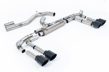 Milltek Exhaust  Audi S3 2.0TFSI Quattro Saloon 310PS 8Y (OPF/GPF Models Only) Particulate Filter-back RACE Exhaust SSXAU1020 - TMC Motorsport