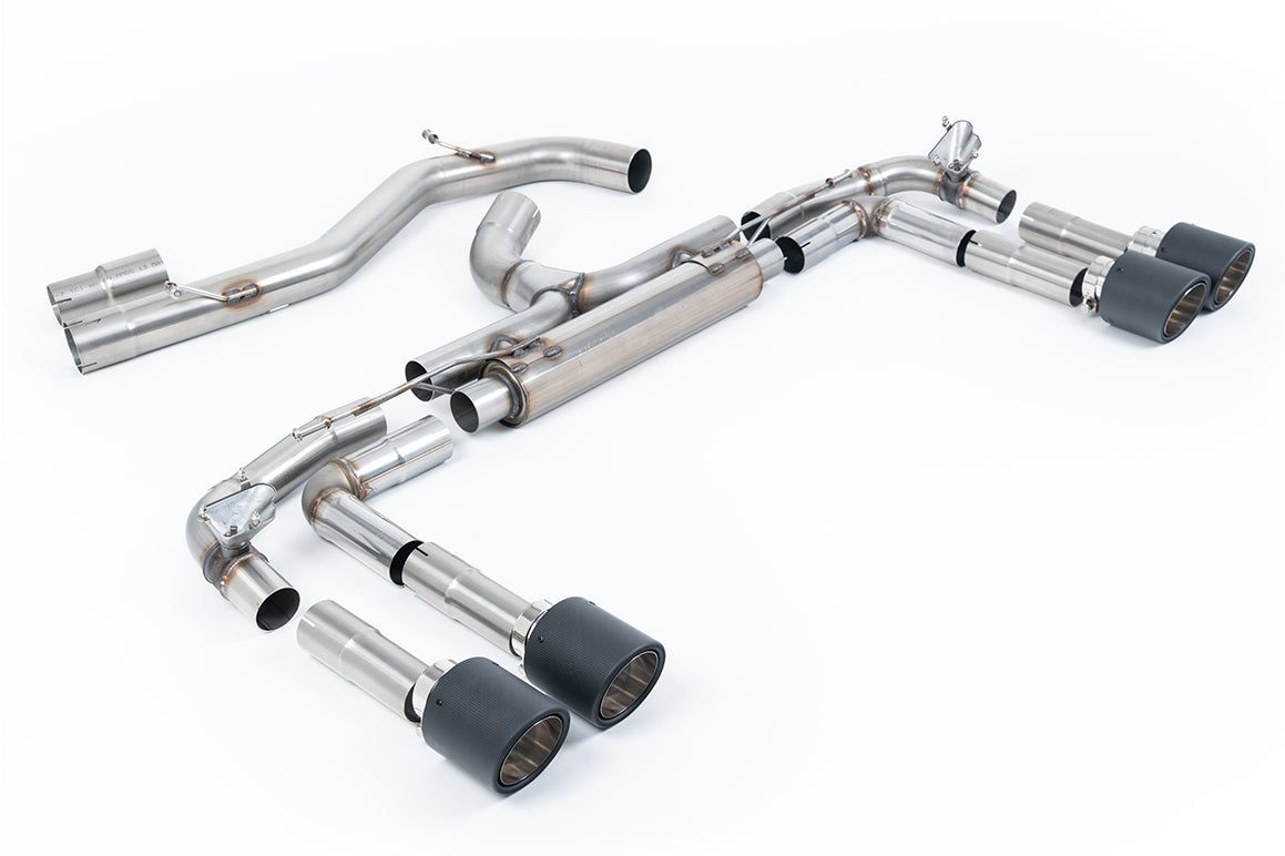 Milltek Exhaust  Audi S3 2.0TFSI Quattro Saloon 310PS 8Y (OPF/GPF Models Only) Particulate Filter-back RACE Exhaust SSXAU1023 - TMC Motorsport