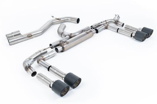 Milltek Exhaust  Audi S3 2.0TFSI Quattro Saloon 310PS 8Y (OPF/GPF Models Only) Particulate Filter-back RACE Exhaust SSXAU1023 - TMC Motorsport