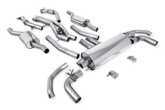 Audi SQ7/SQ8 V8 Pre LCI - Resonated (Quieter) OPF/GPF Back Exhaust System - Fits to OE Tailpipes