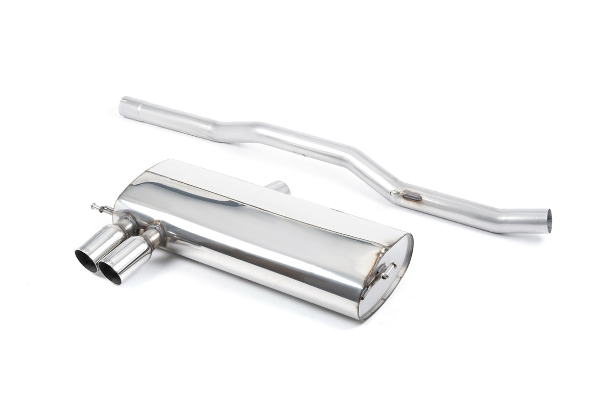 Audi S3 8L - Non-Resonated (Louder) Cat-Back Exhaust System with Polished Trims