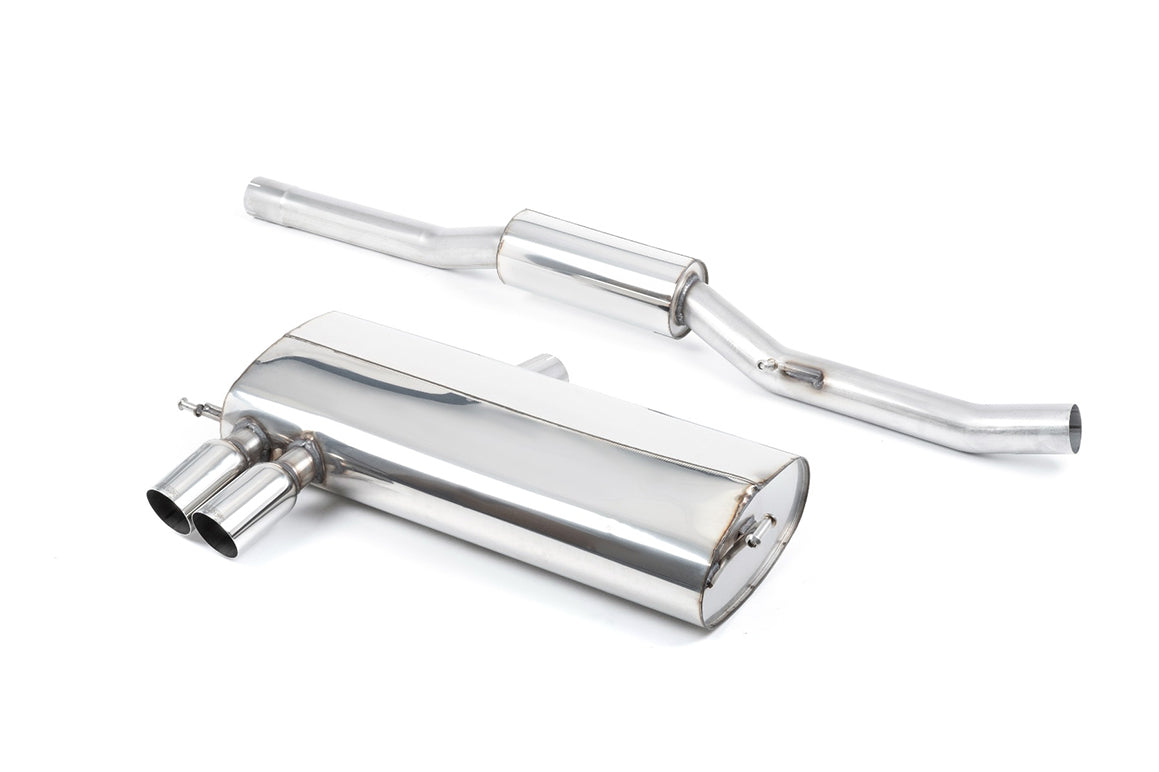 Audi S3 8L - Resonated (Quieter) Cat-Back Exhaust System with Polished Trims