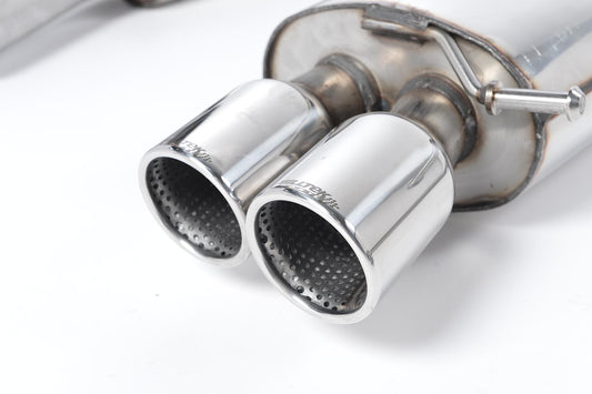 Audi S5 V8 - Resonated (Quieter) Cat-Back Exhaust System with Polished Trims (For Manual Models)