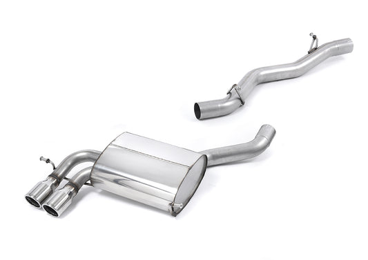 Audi S3 8P Sportback - Non-Resonated (Louder) Cat-Back Exhaust System with Polished Trims