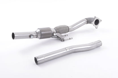 Milltek Exhaust  Audi S3 2.0 T QUATTRO SPORTBACK 8P Large Bore Downpipe and Hi-Flow Sports Cat SSXAU200R - TMC Motorsport