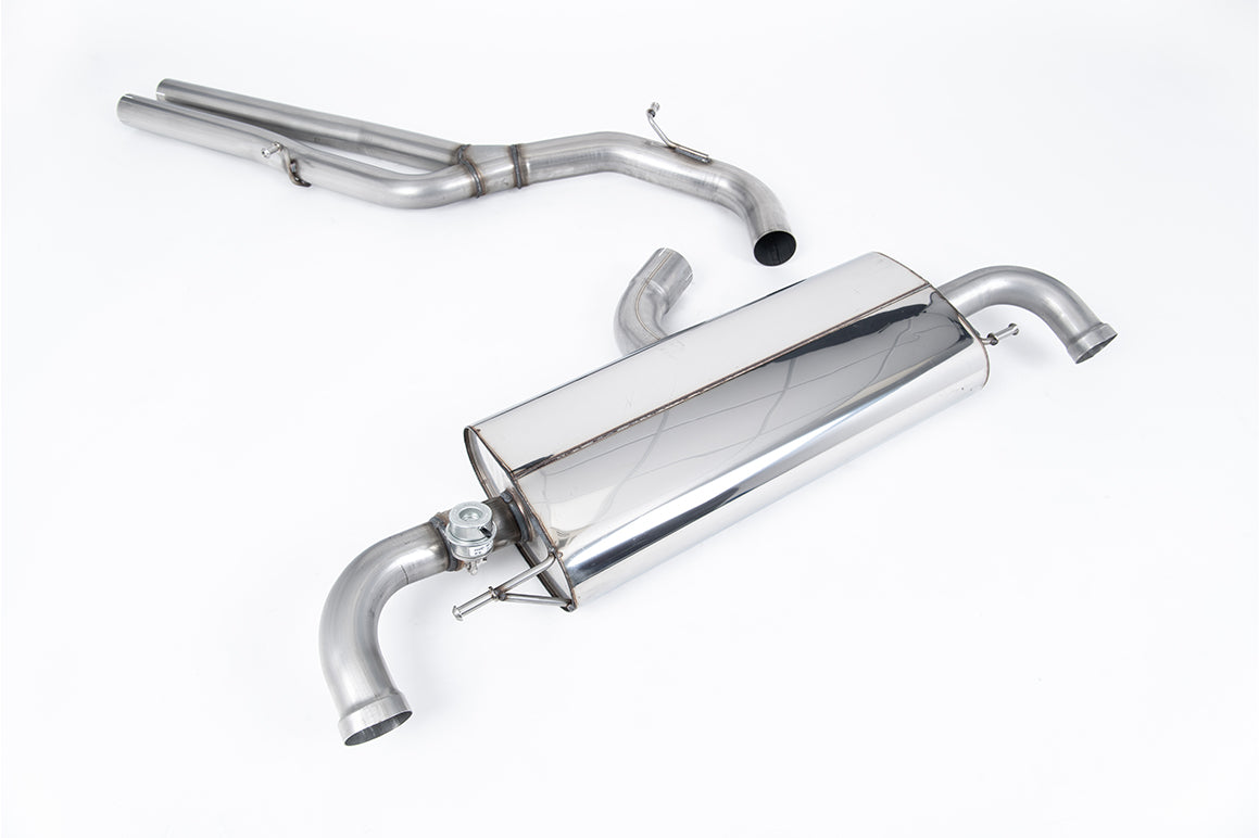 Audi TTRS MK2 2.5L - Non-Resonated (Louder) Racing Cat-Back Exhaust System - Uses OE Trims