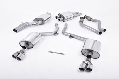 Milltek Exhaust  Audi S5 COUPE AND CABRIOLET 3.0TFSI QUATTRO S TRONIC B8 Cat-back Exhaust SSXAU256 - TMC Motorsport