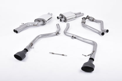 Milltek Exhaust  Audi S5 COUPE AND CABRIOLET 3.0TFSI QUATTRO S TRONIC B8 Cat-back Exhaust SSXAU264 - TMC Motorsport