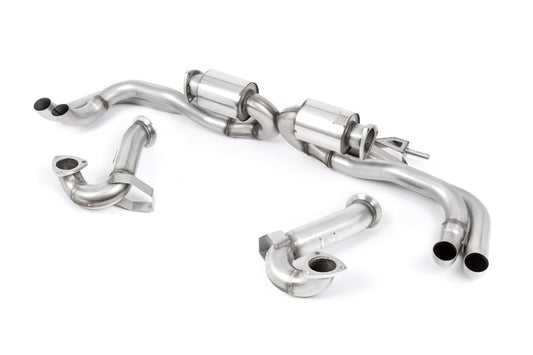 Audi R8 V10 5.2 (2009 - 2012) - Supercup Cat-Back Exhaust System - Uses OE Trims