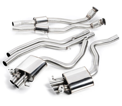 Milltek Exhaust  Audi RS4 B8 4.2 FSI QUATTRO AVANT Cat-back Exhaust SSXAU337 - TMC Motorsport