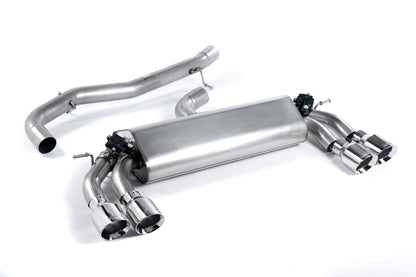 Milltek Exhaust  Audi S3 2.0 TFSI quattro 3-Door 8V.2 (GPF Equipped Models Only) GPF back Exhaust SSXAU393 - TMC Motorsport