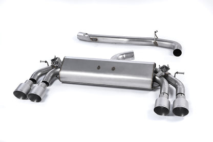 Milltek Exhaust  Audi S3 2.0 TFSI quattro 3-Door 8V.2 (GPF Equipped Models Only) GPF back Exhaust SSXAU394 - TMC Motorsport
