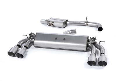 Milltek Exhaust  Audi S3 2.0 TFSI QUATTRO 3-DOOR 8V Cat-back Exhaust SSXAU399 - TMC Motorsport