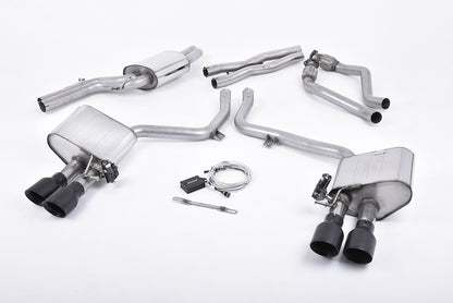 Milltek Exhaust  Audi S4 3.0 SUPERCHARGED V6 B8.5 Cat-back Exhaust SSXAU406 - TMC Motorsport