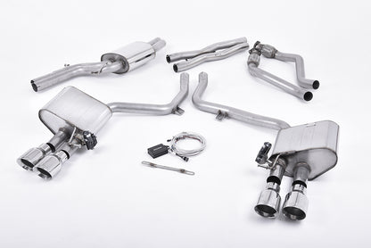 Milltek Exhaust  Audi S5 SPORTBACK 3.0 TFSI B8.5 Cat-back Exhaust SSXAU407 - TMC Motorsport