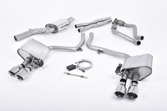 Milltek Exhaust  Audi S4 3.0 SUPERCHARGED V6 B8.5 Cat-back Exhaust SSXAU407 - TMC Motorsport