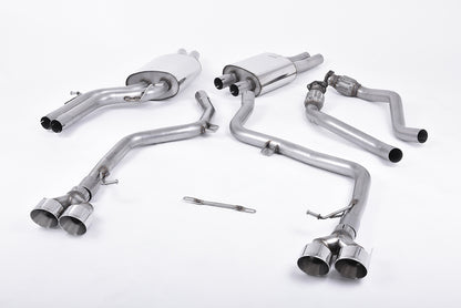 Milltek Exhaust  Audi S5 COUPE AND CABRIOLET 3.0 TFSI B8.5 Cat-back Exhaust SSXAU409 - TMC Motorsport