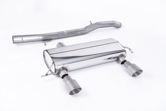 Audi TT MK1 225 Quattro - Non-Resonated (Louder) Cat-Back Race Exhaust System with Titanium GT100 Trims (For the 225 Model)