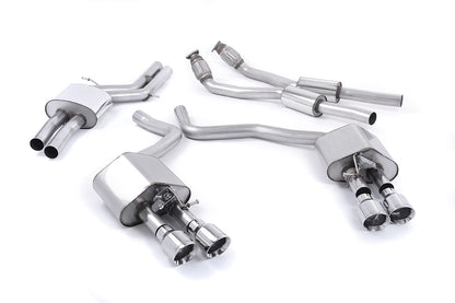 Milltek Exhaust  Audi S7 SPORTBACK 4.0 TFSI QUATTRO S TRONIC Cat-back Exhaust SSXAU444 - TMC Motorsport
