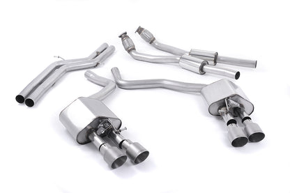 Milltek Exhaust  Audi S7 SPORTBACK 4.0 TFSI QUATTRO S TRONIC Cat-back Exhaust SSXAU445 - TMC Motorsport