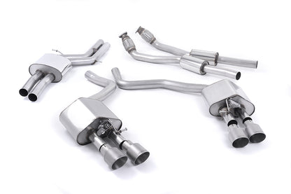 Milltek Exhaust  Audi S7 SPORTBACK 4.0 TFSI QUATTRO S TRONIC Cat-back Exhaust SSXAU446 - TMC Motorsport