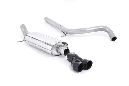 Milltek Exhaust Audi A1 S LINE 1.4 TFSI 122PS 2010 on Cat back Exhaust System Non Resonated SSXAU457 - TMC Motorsport