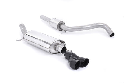 Milltek Exhaust Audi A1 S LINE 1.4 TFSI 122PS 2010 on Cat back Exhaust System Resonated SSXAU458 - TMC Motorsport