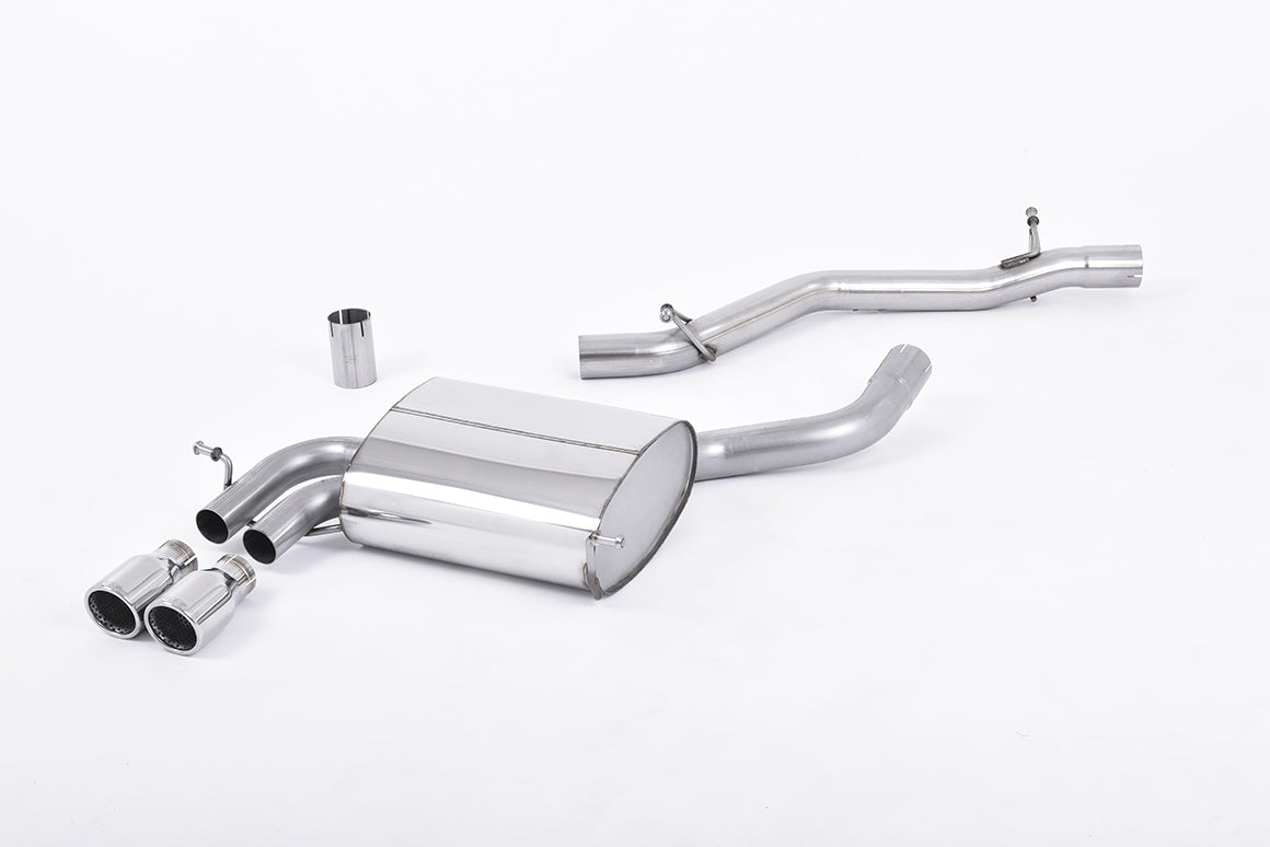 Milltek Exhaust  Audi A3 3.2 V6 QUATTRO 3 DOOR & 5 DOOR SPORTBACK Cat-back Exhaust SSXAU504 - TMC Motorsport