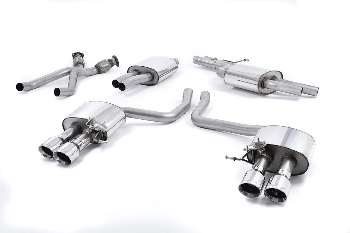 Milltek Exhaust  Audi SQ5 3.0 TFSI Supercharged 2013 to 2016 Cat-back SSXAU506 - TMC Motorsport
