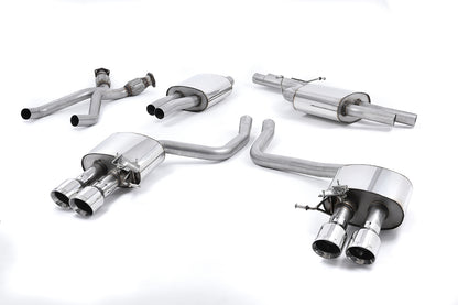 Milltek Exhaust  Audi SQ5 3.0 TFSI Supercharged 2013 to 2016 Cat-back SSXAU506 - TMC Motorsport