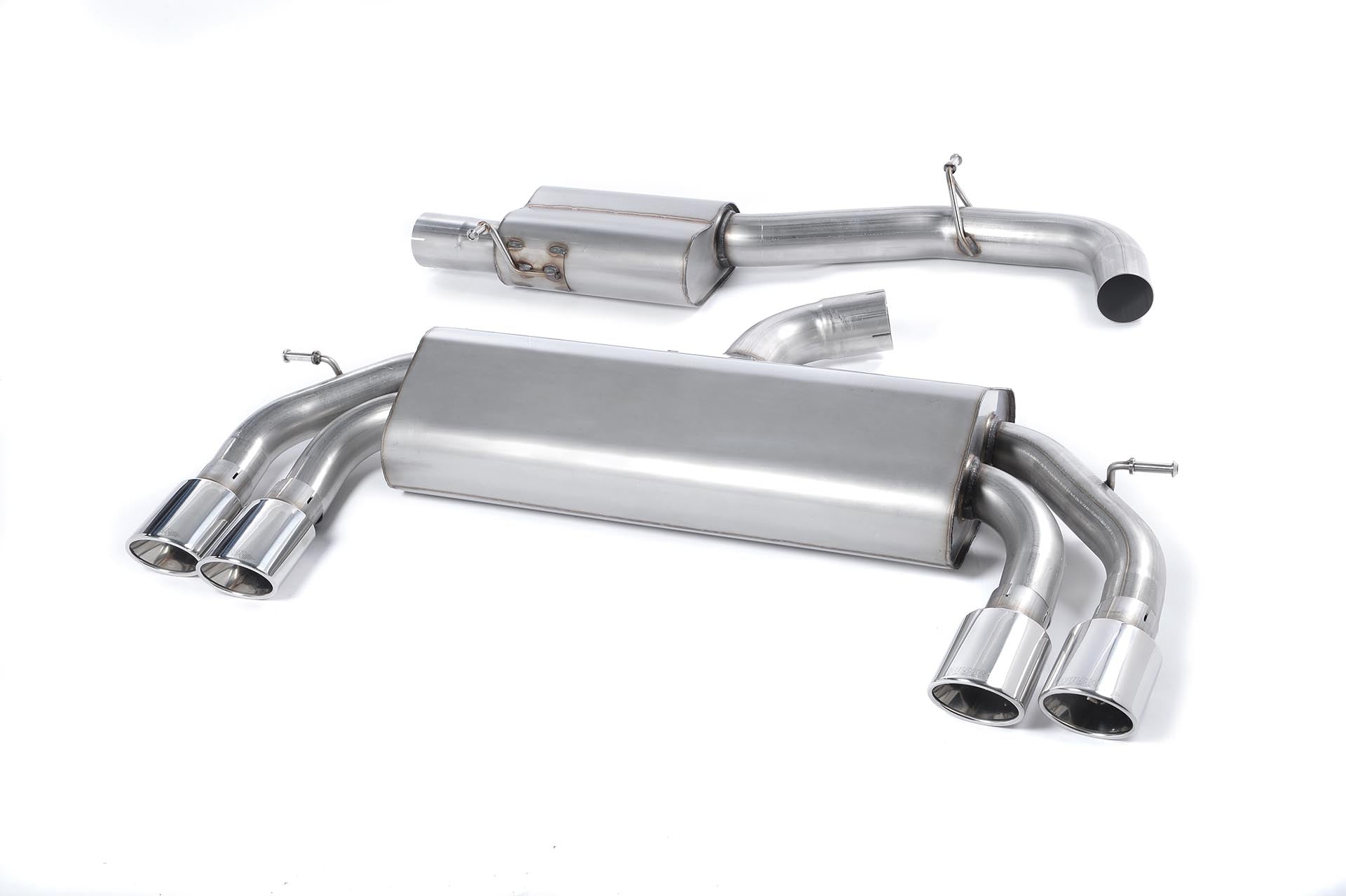 Milltek Exhaust  Audi S3 2.0 TFSI QUATTRO 3-DOOR 8V Cat-back Exhaust SSXAU526 - TMC Motorsport
